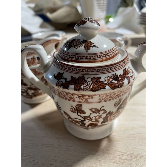 Nasco Indian Tree mini tea set - Picture 4 of 8